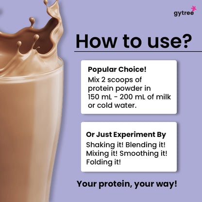 Gytree Plant-Based Protein Powder for Women, Vegan Protein Supplement, 24g per Serving - in use (40)