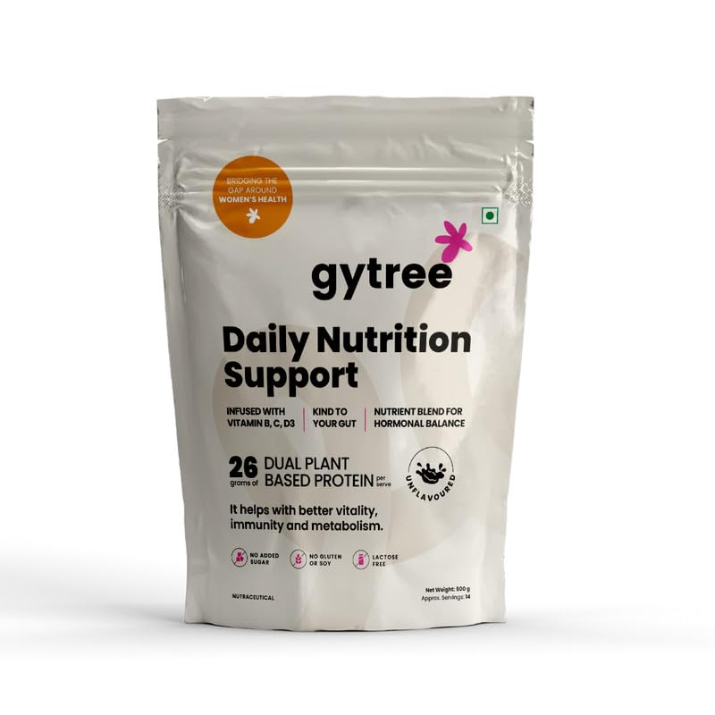 Gytree Plant-Based Protein Powder for Women, Vegan Protein Supplement, 24g per Serving (57)