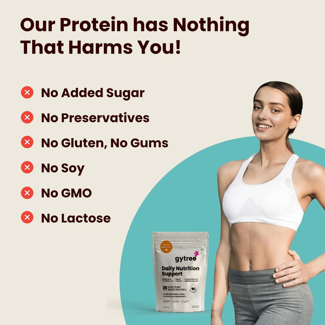 Gytree Plant-Based Protein Powder for Women, Vegan Protein Supplement, 24g per Serving - packaging (60)