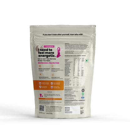 Gytree Plant-Based Protein Powder for Women, Vegan Protein Supplement, 24g per Serving - close-up detail (63)