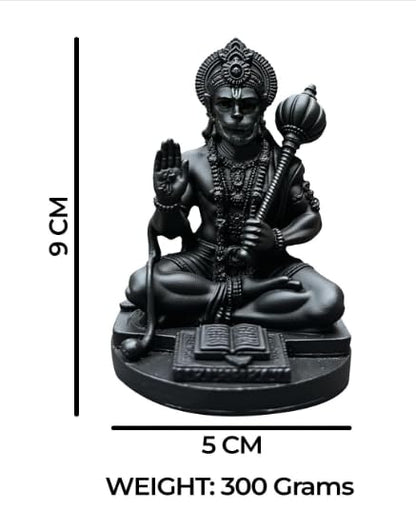 Hanuman Idol for Car Dashboard, Home, Office Desk – Hanuman Murti for for Pooja, Temple Showpiece, Decoration, Festivals and 