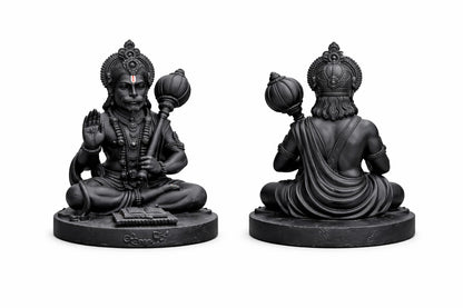 Hanuman Idol for Car Dashboard, Home, Office Desk – Hanuman Murti for for Pooja, Temple Showpiece, Decoration, Festivals and 