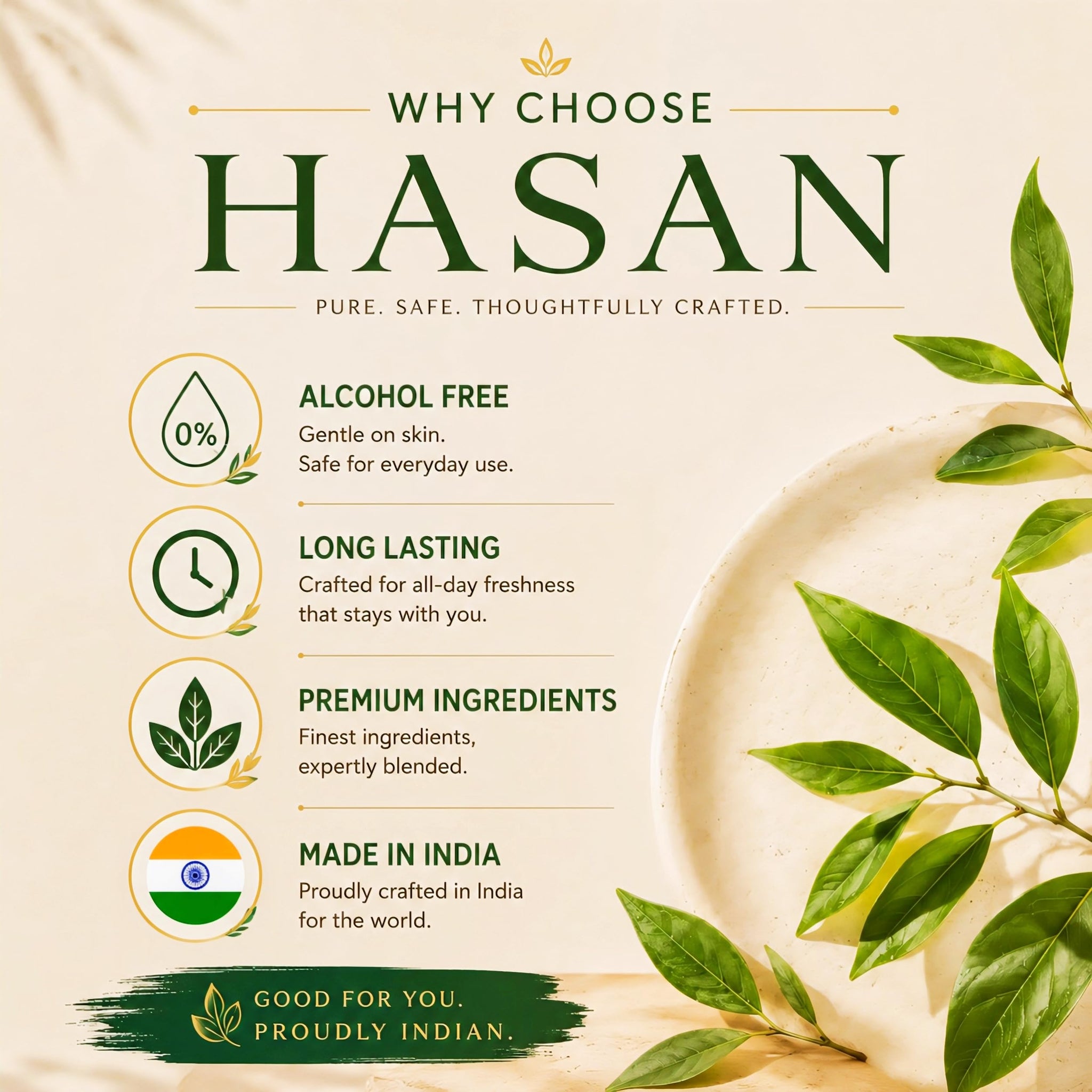 HASAN Shamama-tul Ambar Attar, 6ml Roll-On Perfume Oil, Alcohol-Free Traditional Kannauj Fragrance, Unisex - label detail