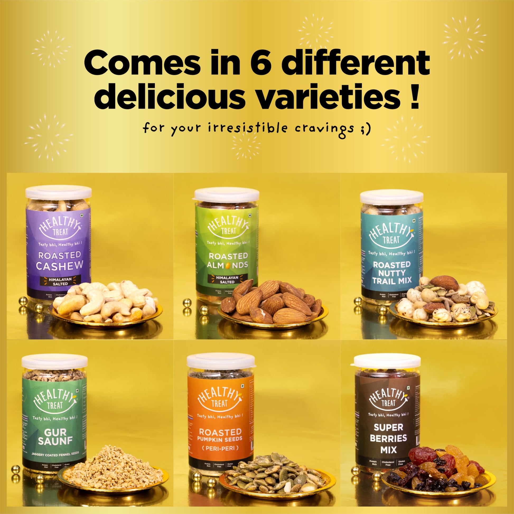 Healthy Royal Rakhi Gift Hamper | Roasted Dry-Fruits & Nuts Gift's Pack | A pair of Rakhii, Roli Chawal, Greeting Card, Rakhi