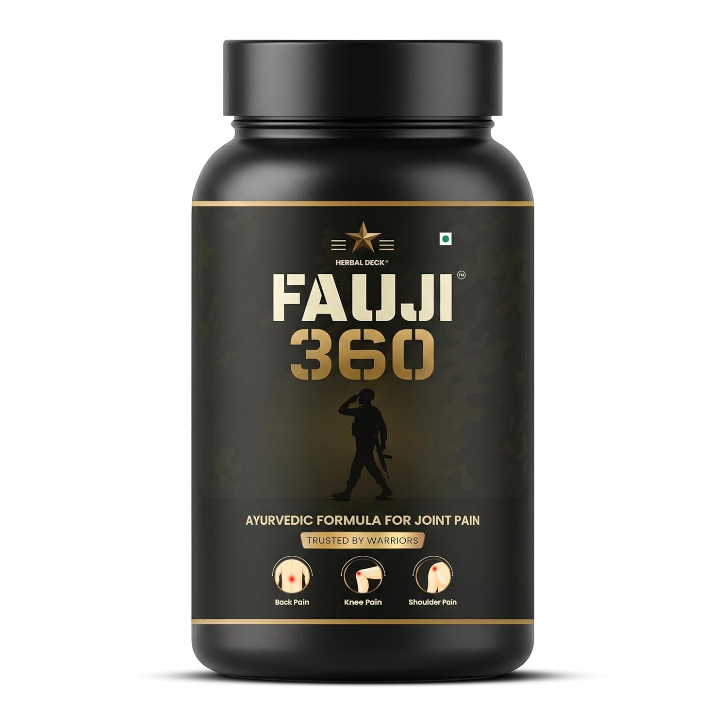Herbal Deck Fauji 360 Powder, 150g, Ayurvedic Herbal Blend with 15 Herbs