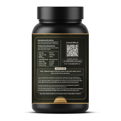 Herbal Deck Fauji 360 Powder, 150g, Ayurvedic Herbal Blend with 15 Herbs - front view