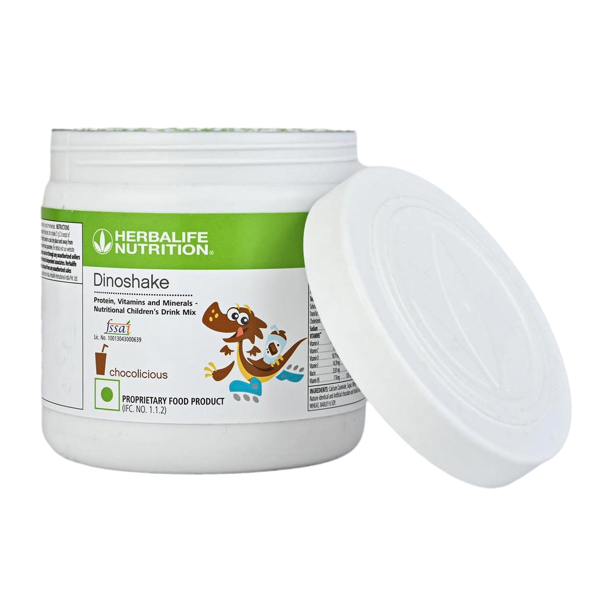 Herbalife Dinoshake Chocolate Powder, 200g, Family Nutrition Drink Mix - packaging