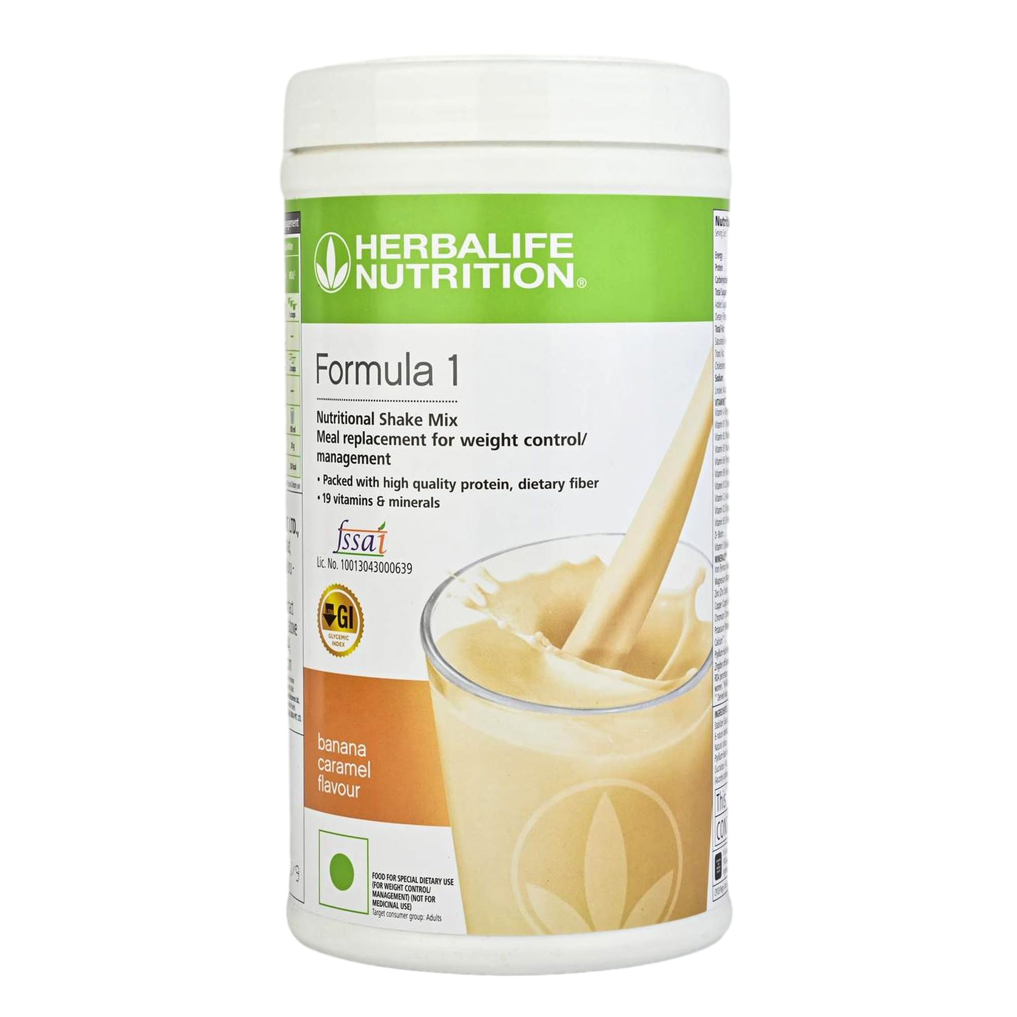 Herbalife Formula 1 Nutritional Shake Mix Banana Caramel flavour 500g