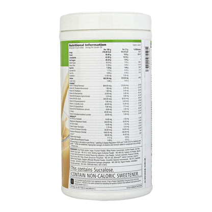 Herbalife Formula 1 Nutritional Shake Mix Banana Caramel flavour 500g - back view
