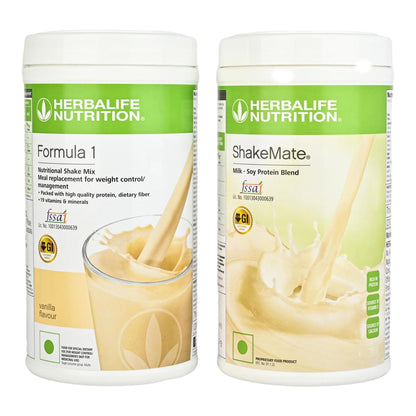 Herbalife Formula 1 Protein Shake, Vanilla, 1000g (2 x 500g), Meal Replacement Powder