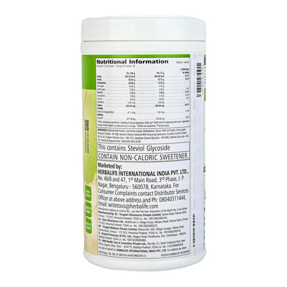 Herbalife Formula 1 Protein Shake, Vanilla, 1000g (2 x 500g), Meal Replacement Powder - label detail
