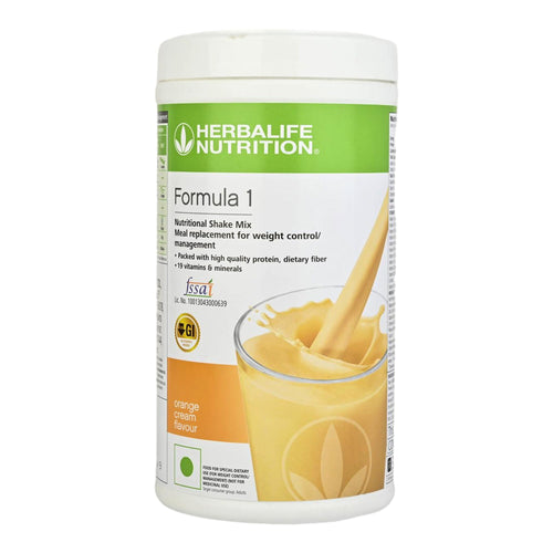 Herbalife Formula 1 Shake Orange Cream, 500g, Meal Replacement Beverage