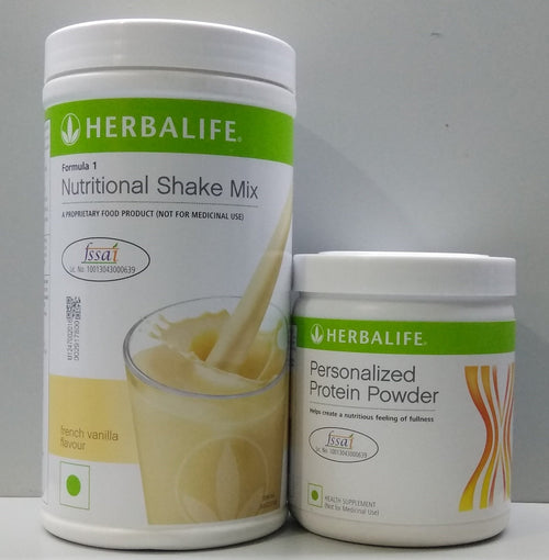Herbalife Formula 1 Vanilla Shake 3 Protein Powder, 500g, Meal Replacement Shake