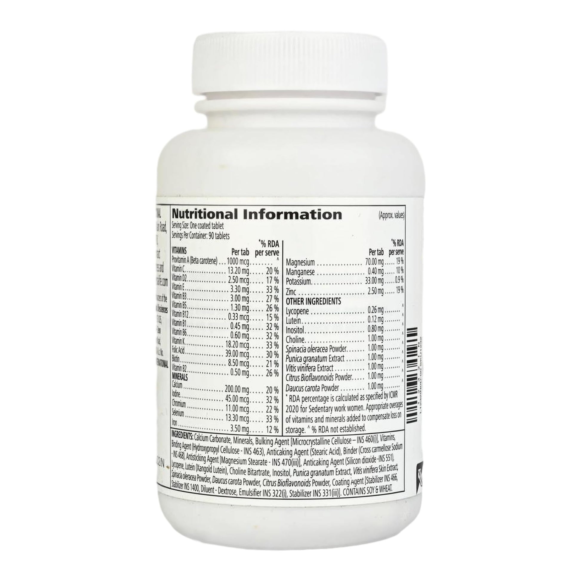 Herbalife HN Formula 2 Multivitamin Mineral And Herbal Tablets, 90 Count, Dietary Supplement - front view