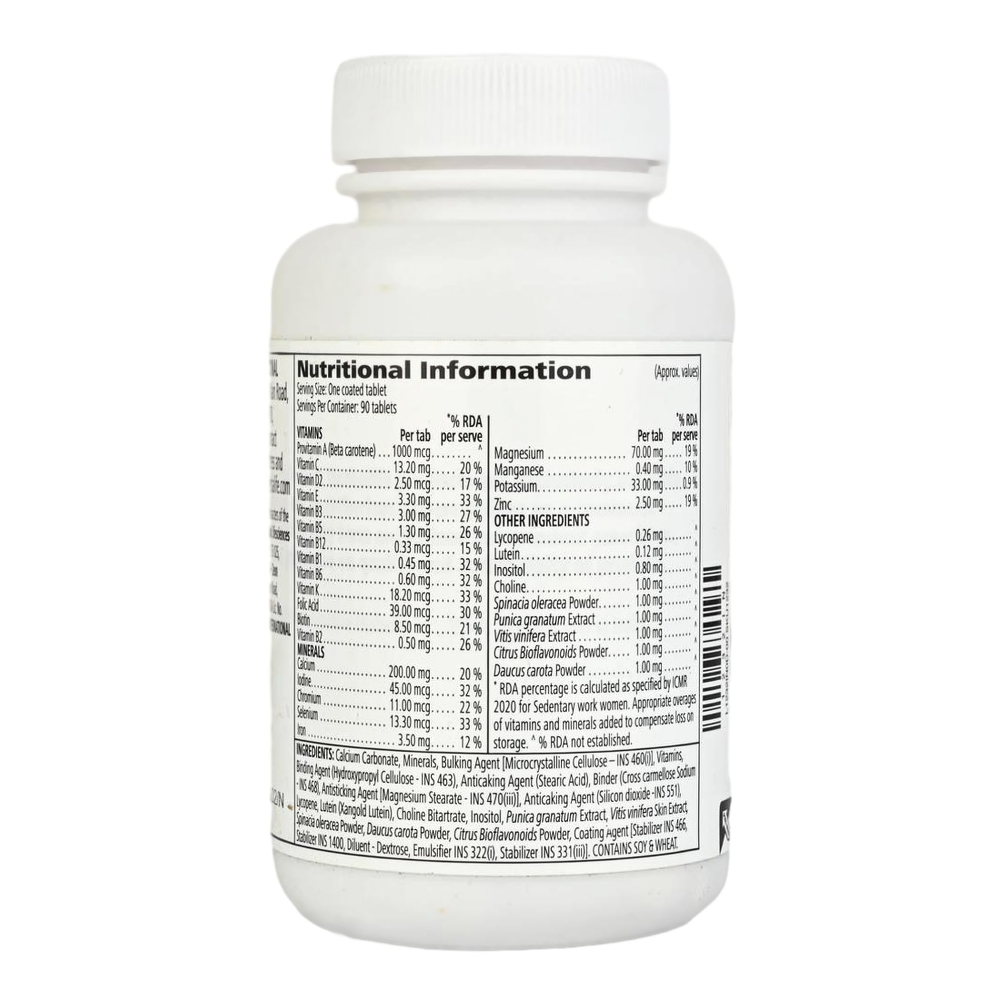 Herbalife HN Formula 2 Multivitamin Mineral And Herbal Tablets, 90 Count, Dietary Supplement - front view