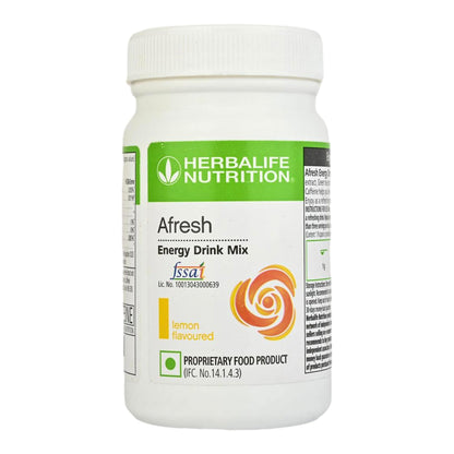 Herbalife Meal Replacement Beverage Combo, Formula 1 Mango Flavor, Shakemate, Protein Powder & Afresh Energy Drink Lemon, 125