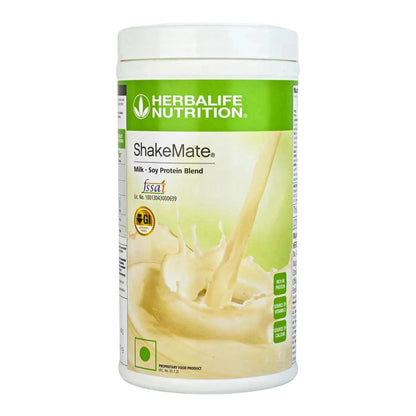 Herbalife Meal Replacement Beverage Combo, Formula 1 Mango Flavor, Shakemate, Protein Powder & Afresh Energy Drink Lemon, 125