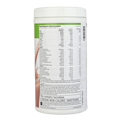 Herbalife Rose Kheer Meal Replacement Shake, 500g Powdered Mix - back view