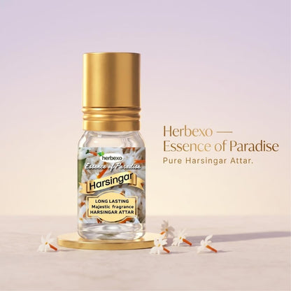HERBEXO Attar Concentrated Perfume Oil, 6ml Roll-On Bottle, Alcohol-Free, Unisex - close-up detail