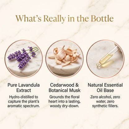 HERBEXO Attar Concentrated Perfume Oil, 6ml Roll-On Bottle, Alcohol-Free, Unisex - ingredients panel (27)