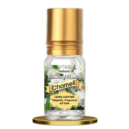 HERBEXO Attar Concentrated Perfume Oil, 6ml Roll-On Bottle, Alcohol-Free, Unisex - ingredients panel (39)