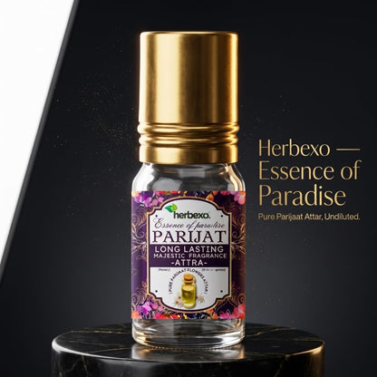 HERBEXO Attar Concentrated Perfume Oil, 6ml Roll-On Bottle, Alcohol-Free, Unisex - close-up detail (55)
