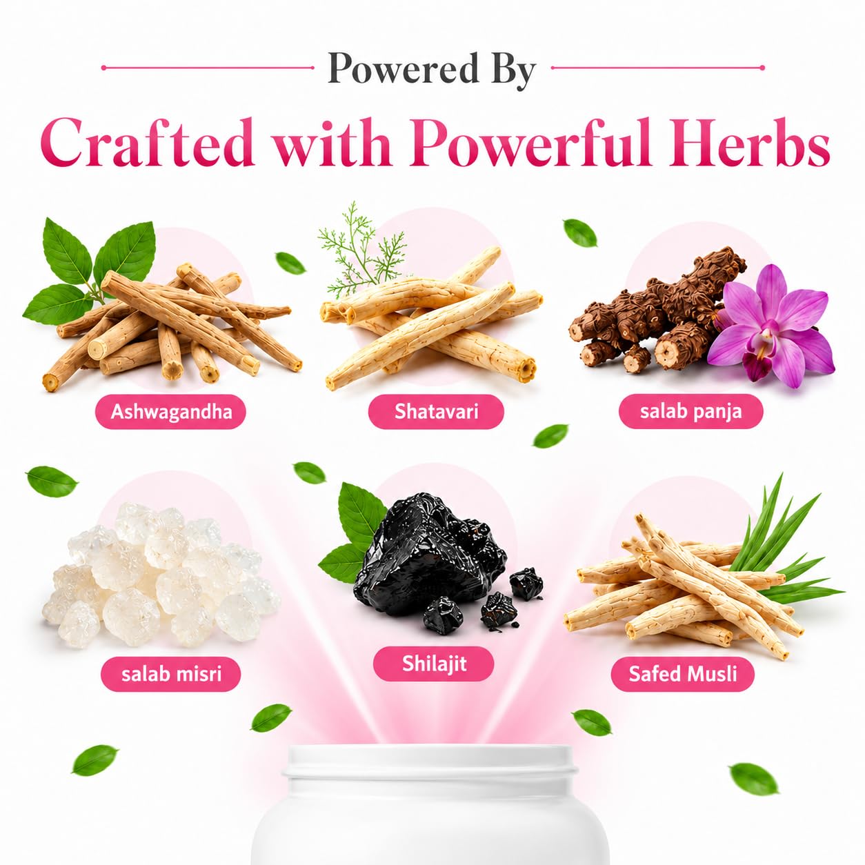 Herbnas Maxx for Women Powder, 300g, Ayurvedic Herbal Blend with Ashwagandha & Shatavari - packaging