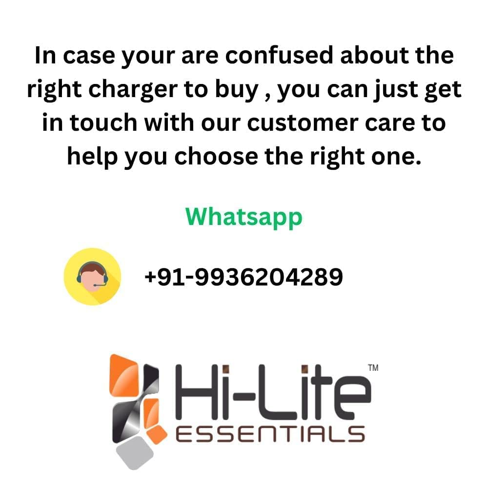 Hi-Lite Essentials 6V Trimmer Shaver Charger for Braun, Replacement Charging Adapter for HC, BT, MGK Series - front view