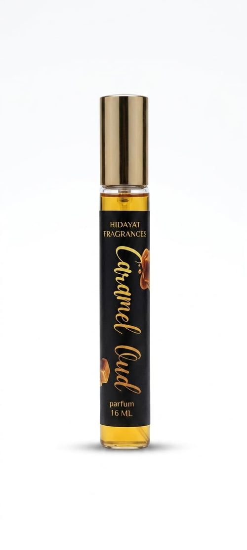 Hidayat Fragrances Caramel Oud Parfum, 16ml, Unisex, Long Lasting Eau de Parfum