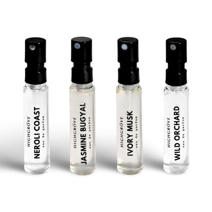 Highgrōve Rakshabandhan Discovery Set Eau De Parfum, 12 Vials x 3ml, Unisex Adult Perfume (8)