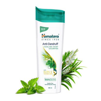 Himalaya Anti-Dandruff Shampoo with Tea Tree Oil and Aloe Vera, Herbal Scalp Shampoo (15)