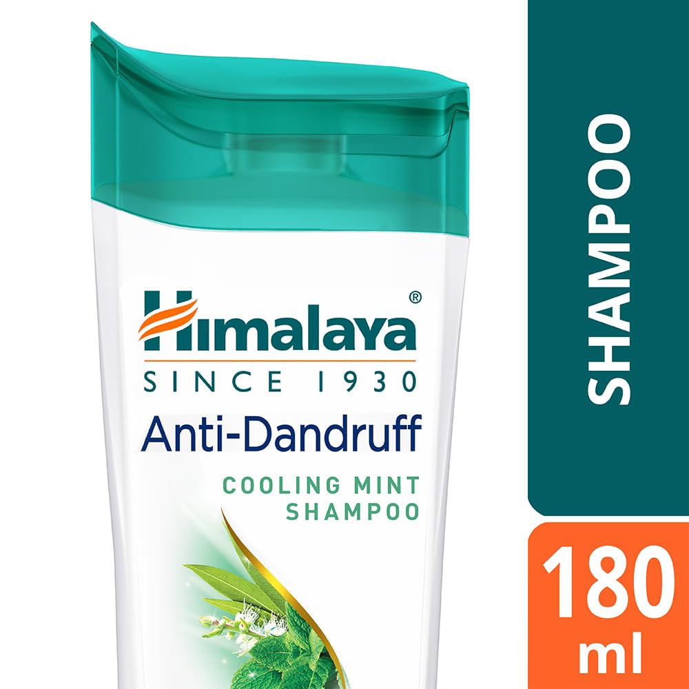 Himalaya Anti-Dandruff Shampoo with Tea Tree Oil and Aloe Vera, Herbal Scalp Shampoo - front view (16)