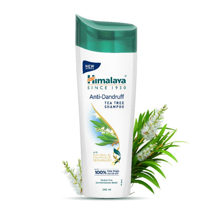 Himalaya Anti-Dandruff Shampoo with Tea Tree Oil and Aloe Vera, Herbal Scalp Shampoo (22)