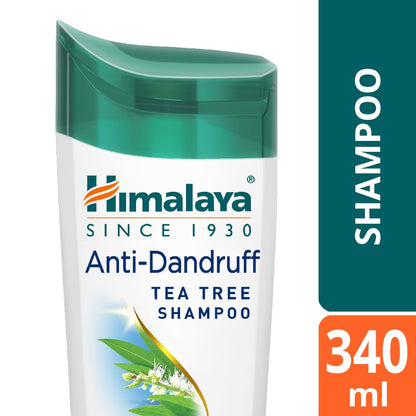 Himalaya Anti-Dandruff Shampoo with Tea Tree Oil and Aloe Vera, Herbal Scalp Shampoo - front view (23)