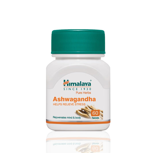 Himalaya Ashwagandha Root Extract Tablets, Herbal Supplement for Adults