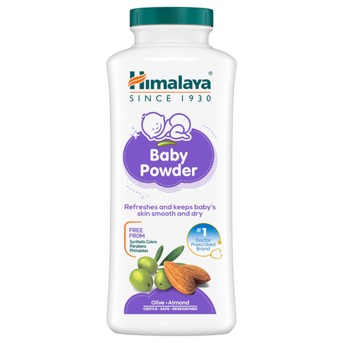 Himalaya Baby Powder with Olive Oil and Yashada Bhasma, Baby Care Powder