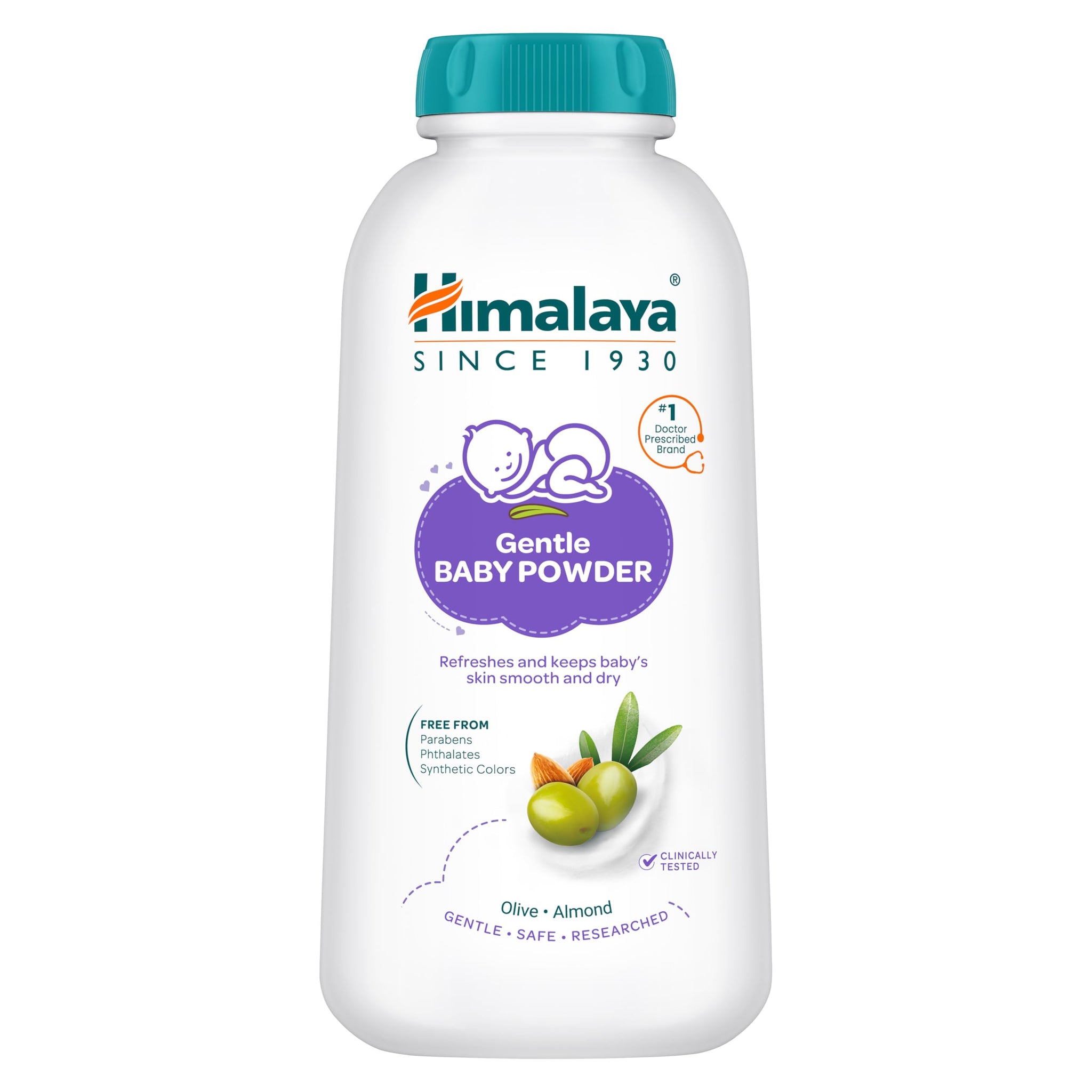 Himalaya Baby Powder with Olive Oil and Yashada Bhasma, Baby Care Powder (18)
