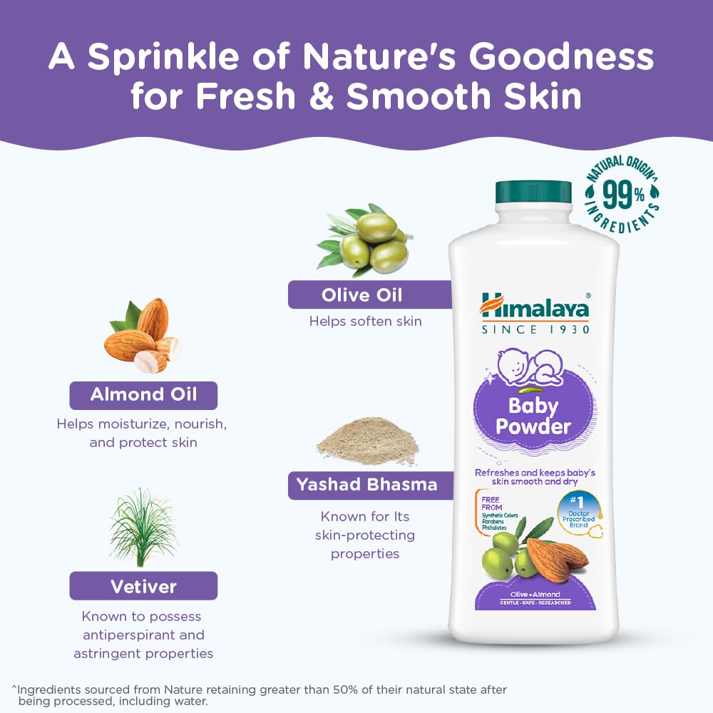 Himalaya Baby Powder with Olive Oil and Yashada Bhasma, Baby Care Powder - packaging (21)