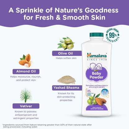Himalaya Baby Powder with Olive Oil and Yashada Bhasma, Baby Care Powder - packaging (21)