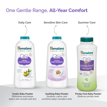 Himalaya Baby Powder with Olive Oil and Yashada Bhasma, Baby Care Powder - in use (39)