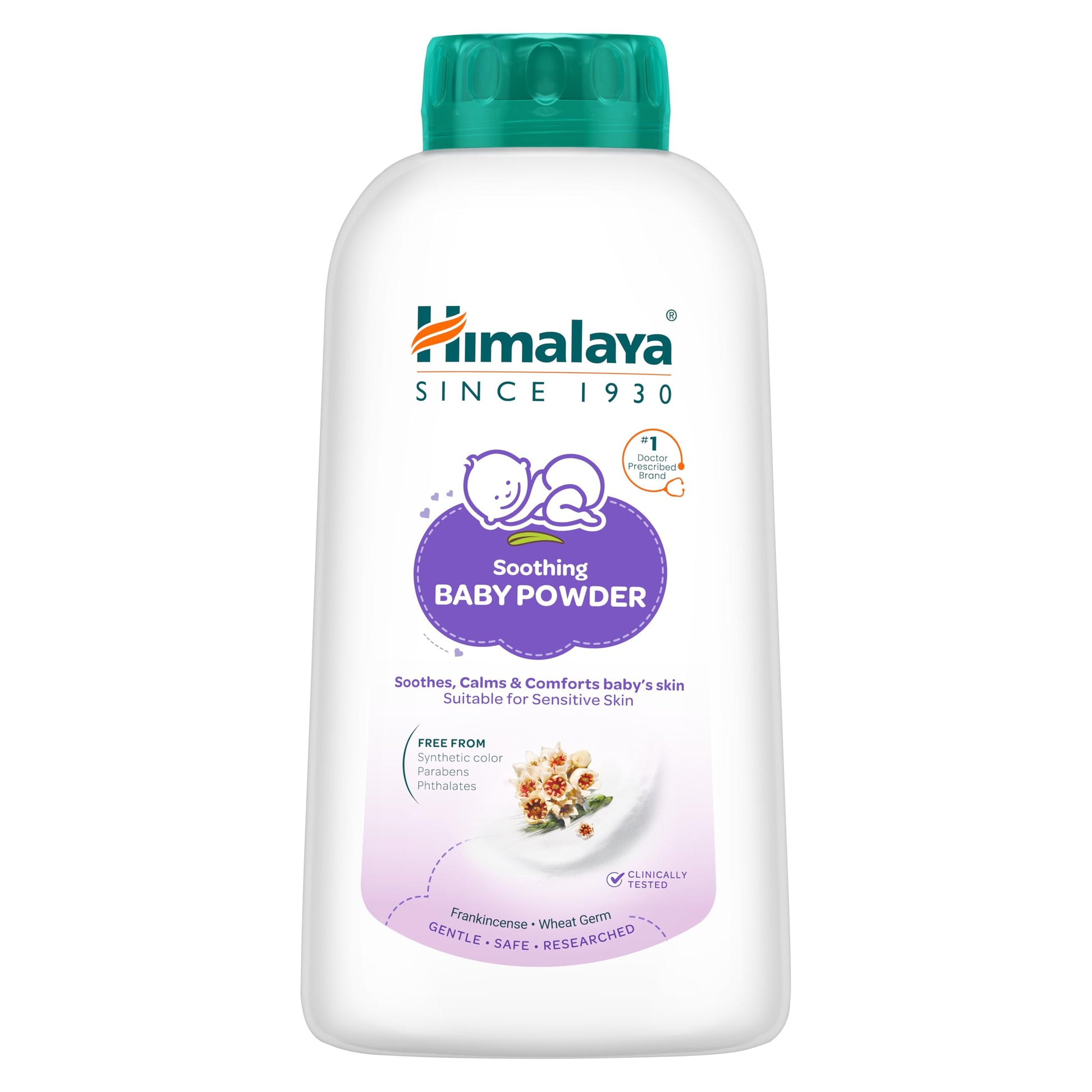 Himalaya Baby Powder with Olive Oil and Yashada Bhasma, Baby Care Powder (41)