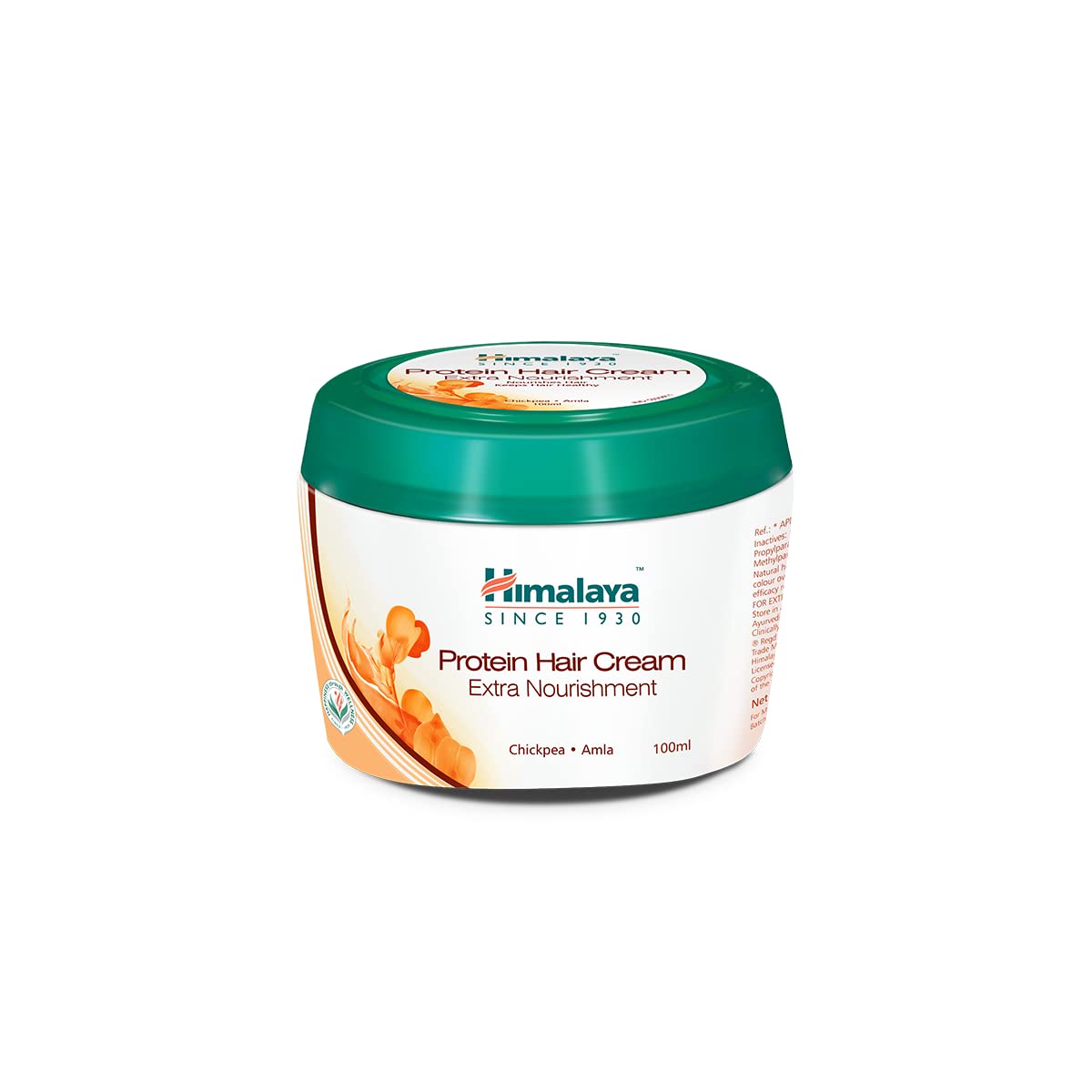 Himalaya Protein Hair Cream with Chickpea and Amla, 100g, Non-Sticky Conditioner for Men and Women