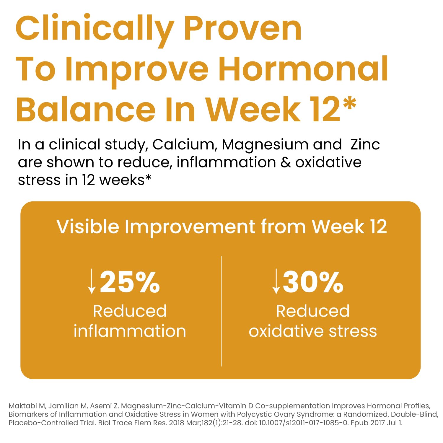 Himalayan Organics Calcium Magnesium Zinc Supplement with Vitamins D3, B12, K2, Vegetarian Tablets - back view (10)