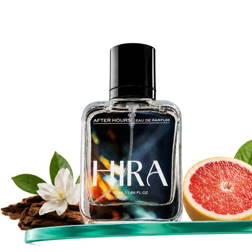 HIRA After Hours Eau de Parfum for Men, 50ml, Citrus Jasmin Woody Notes, HIRA-AH-50