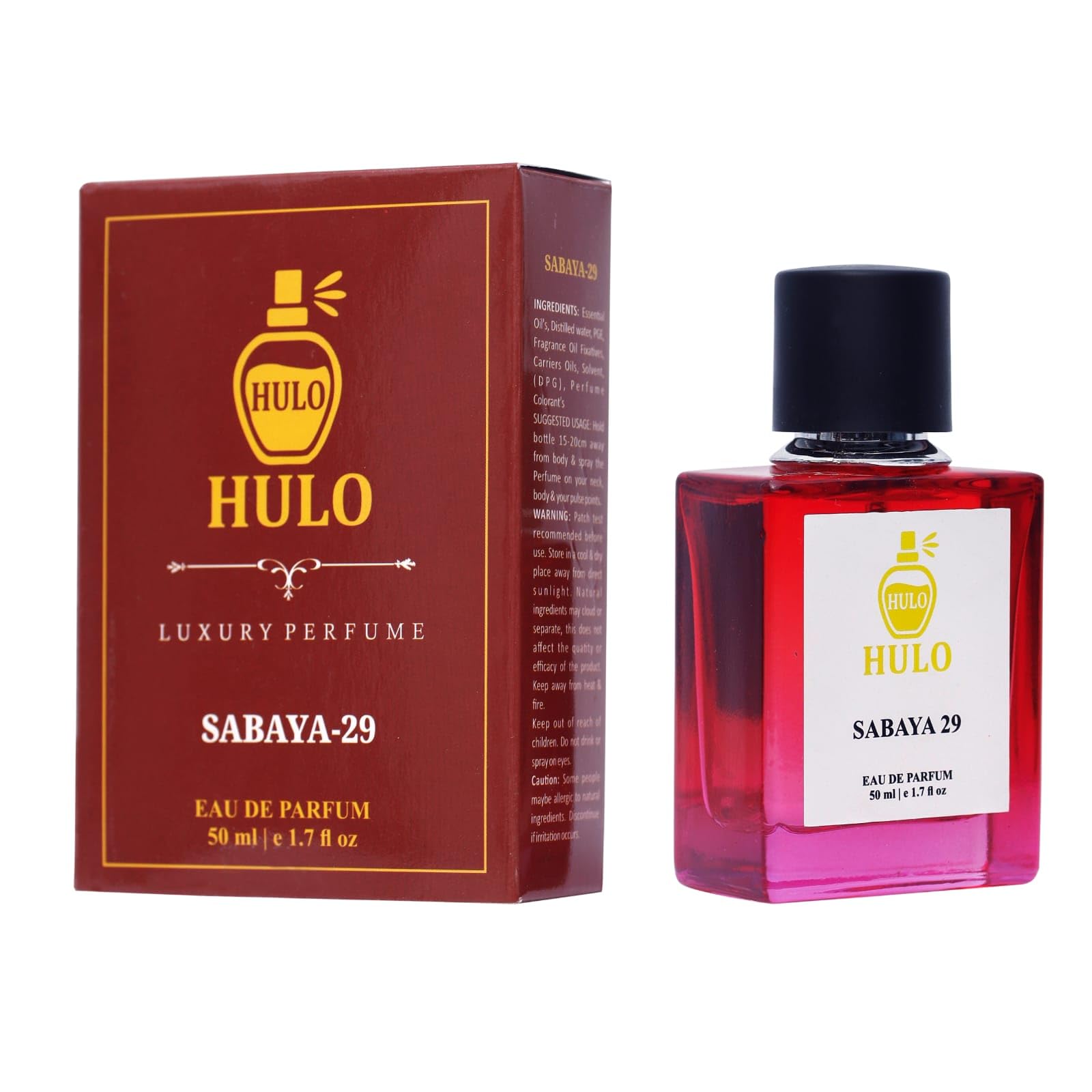 Hulo Eau de Parfum 50ml Unisex Fragrance Spray for Daily Wear (12)