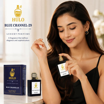 Hulo Eau de Parfum 50ml Unisex Fragrance Spray for Daily Wear - front view