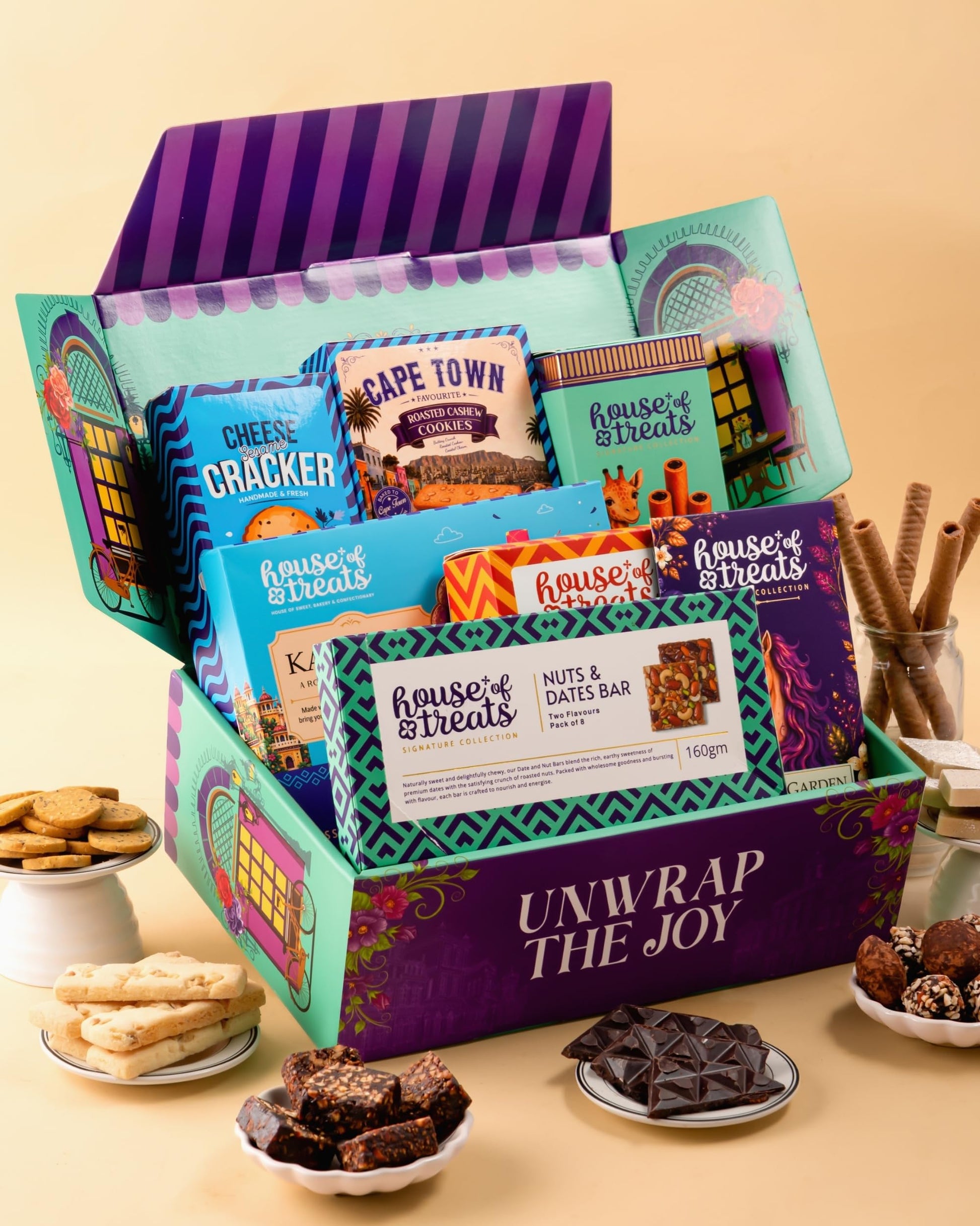 Hyperfoods® Rakhi Hamper For Brother RawFruit Gifts From The Orchards Dry fruit 120 Grams(Cashews, Almonds, Pista, Raisins 30