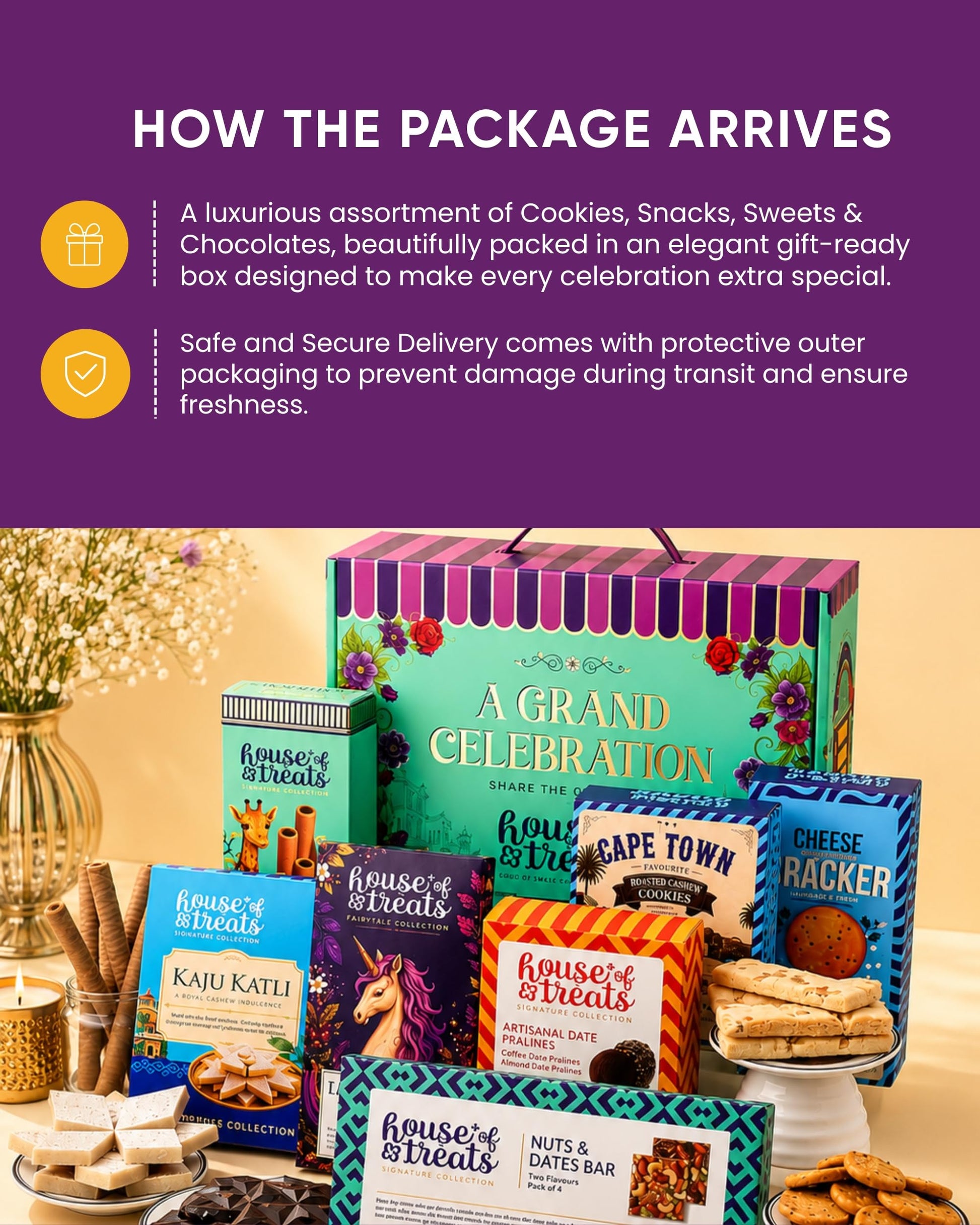 Hyperfoods® Rakhi Hamper For Brother RawFruit Gifts From The Orchards Dry fruit 120 Grams(Cashews, Almonds, Pista, Raisins 30