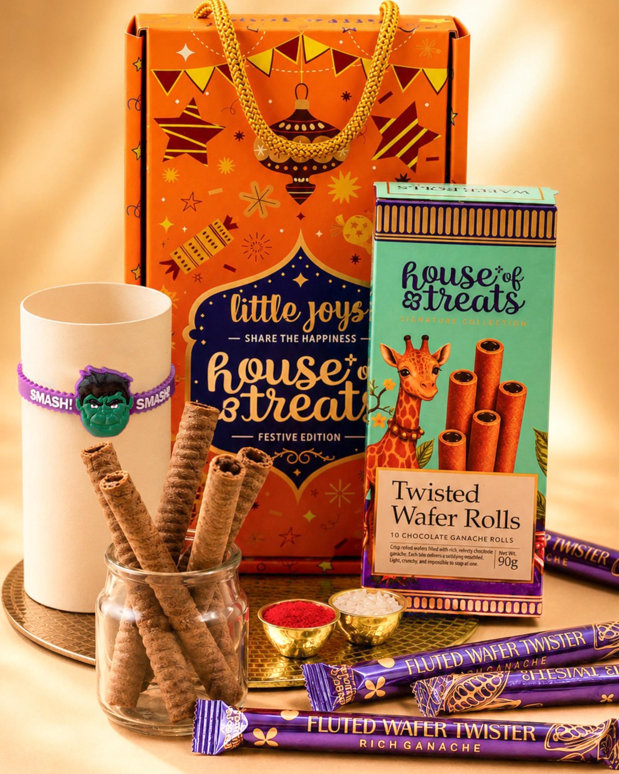 Hyperfoods® Rakhi Hamper For Brother RawFruit Gifts From The Orchards Dry fruit 120 Grams(Cashews, Almonds, Pista, Raisins 30
