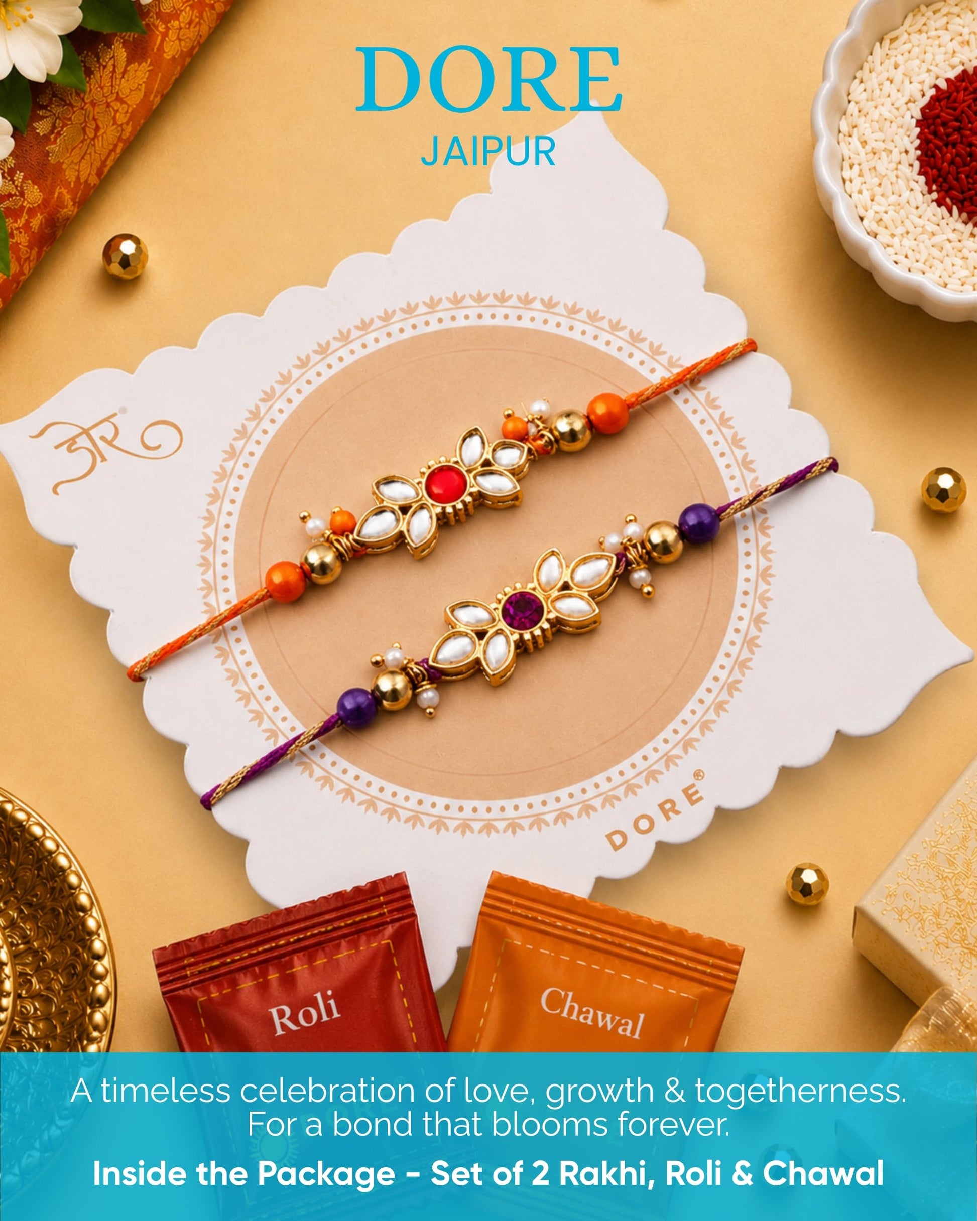 Hyperfoods® Rakhi Hamper For Brother RawFruit Gifts From The Orchards Dry fruit 120 Grams(Cashews, Almonds, Pista, Raisins 30
